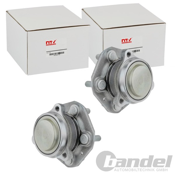 2X NTY Radlager Satz Vorne Passend FÜR Tesla Model | KLP-CH-075-image
