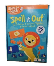 PUZZLES SPELL IT OUT 25 SETS AGES 4 