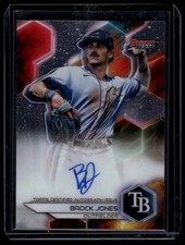 2023 Bowman's Best #B23-BJ Brock Jones Best of 2023 Autographs
