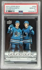 2024-25 Young Guns TEAMMATES #499 Macklin Celebrini Will Smith CLEAR CUT