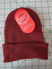 Wonder Nation Beanie Hat. Toddler. Over 24 Months. Rust