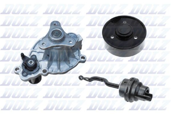 Dolz Wasserpumpe MotorküHlung B270V FüR BMW 1Er F21 F20 114 116-image