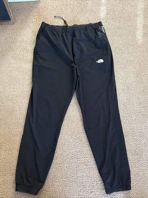 The North Face FlashDry Men's Large Tall Black Jogger Pants Elastic Waist