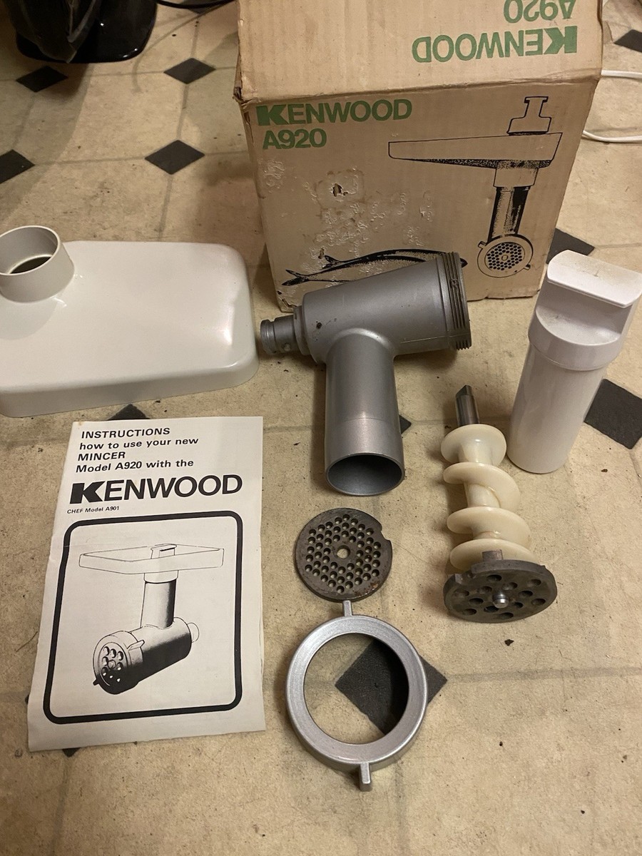 Kenwood Mincer A720 Kenwood A920 Mincer Attachment For Chef Model