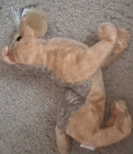 Ty Beanie Baby Plush Dog Collectible Toy with Heart Tag Original Stuffed Animal