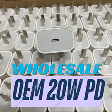 USB C Fast Charger Cube 20W PD Adapter Lot For iPhone16 17 16e 15 14 13 12 11 XR