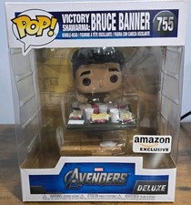 Funko Pop! Deluxe Marvel Bruce Banner Victory Shawarma #755 Amazon Exclusive Bo…