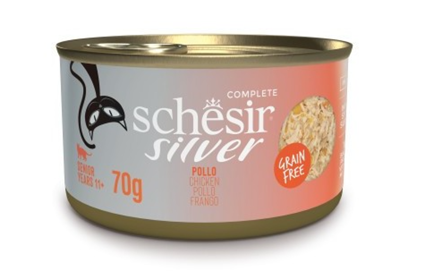 Shedir Schesir Cat Silver Pollo 70 G - Immagine 2