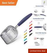 Long-Handled Cat Litter Scoop with Waterproof Design - Ideal for House-Cats