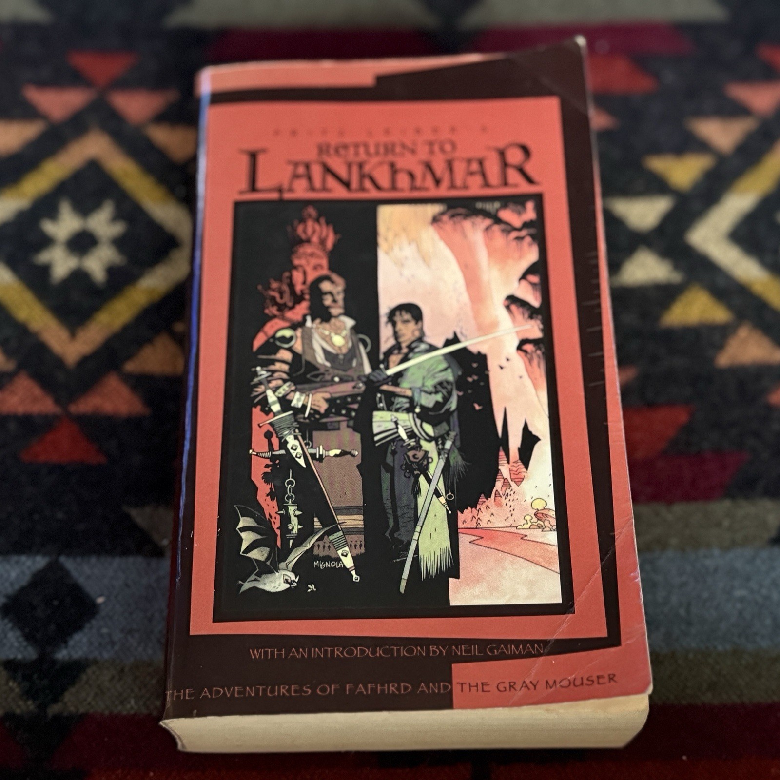 Fritz Leiber Return to Lankhmar White Wolf 1997 MMP Fafhrd & Mouser Paperback