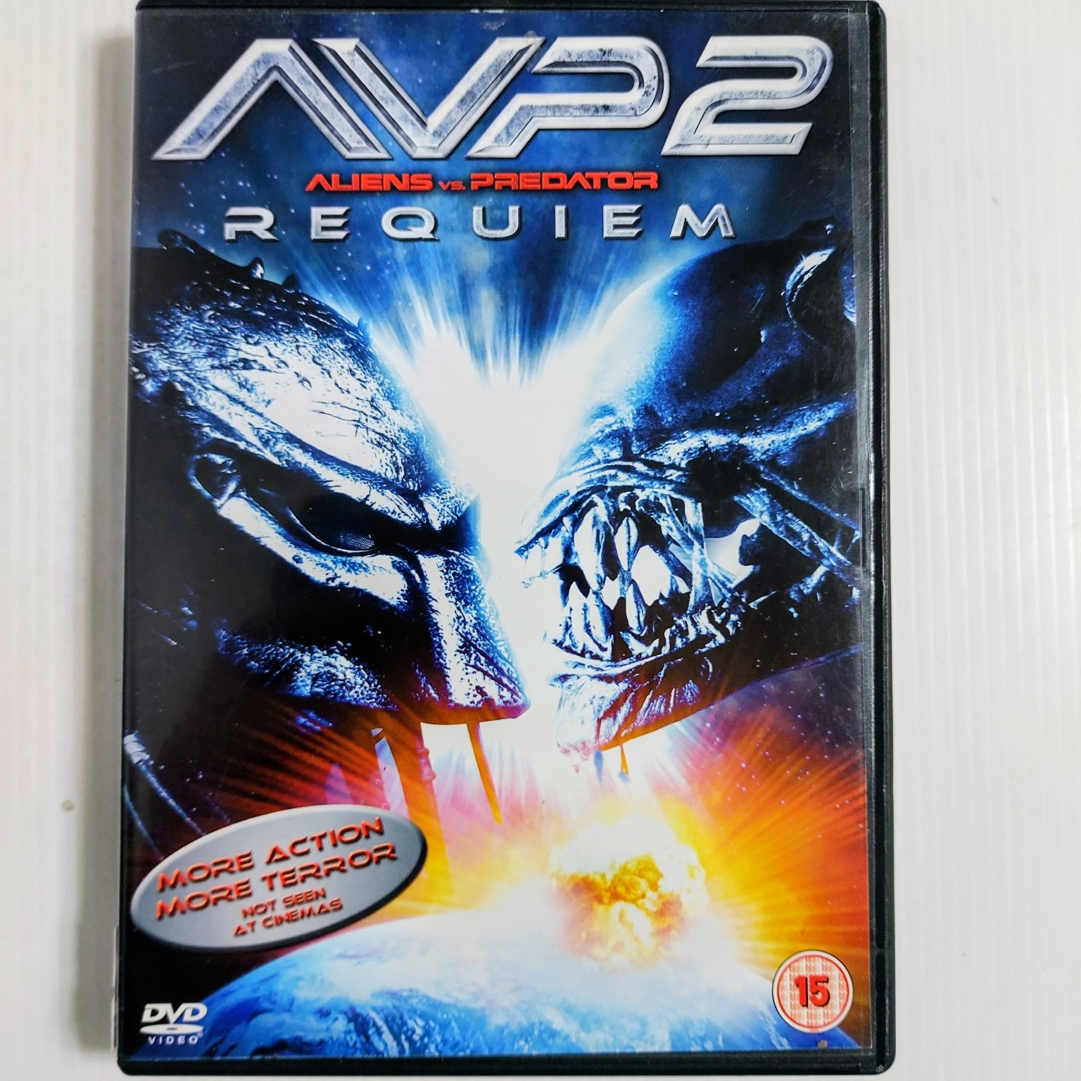 AVP2: Aliens vs Predator Requiem DVD 2008 Unrated Edition Action Sci-Fi