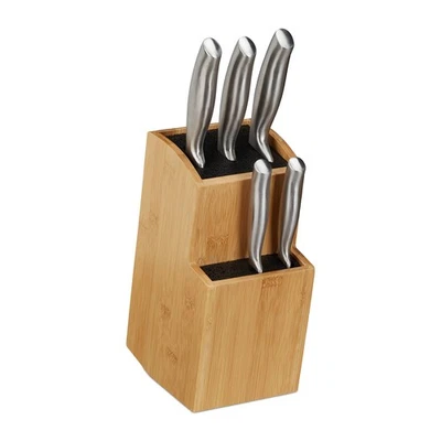 Messerblock Küchenmesserhalter Messerorganizer mit Borsten Platzsparend 2 kg - Bild 1 von 4