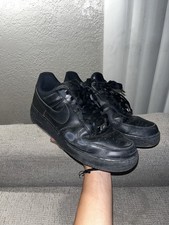 Nike Air Force 1 black mens size 9 used