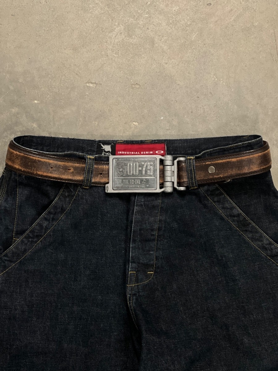 小物 00s oakley studs belt Oakley studded leather 00s belt | eBay