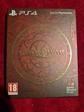 God Of War Limited  Edition Steelbook PS4 Mint