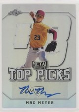 2020 Leaf Metal Draft Top Picks Max Meyer #TP-MM1 Auto 0a17