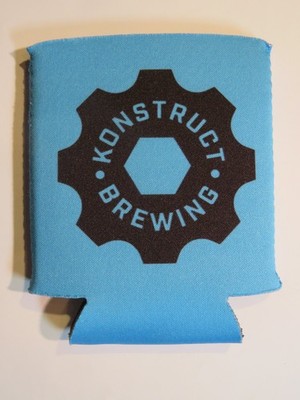 Beer Bottle Can Holder Koozie: KONSTRUCT Brewing ~ Fort Collins, COLORADO