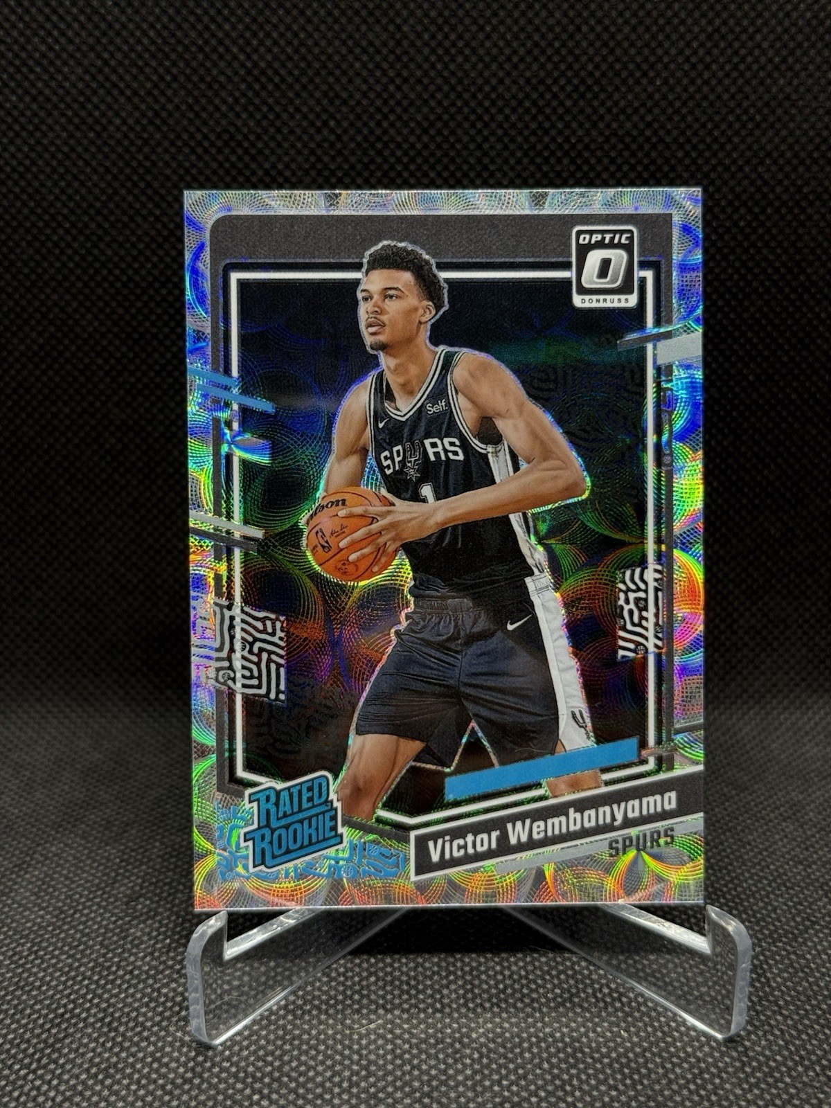 VICTOR WEMBANYAMA 2023-24 Donruss Optic RC Premium Scope /249 #225 Fresh Pulled