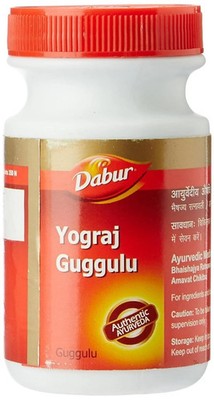 Indian famous Ayurvedic Dabur Herbal Guggulu Yograj tablet ( pack of 2 )