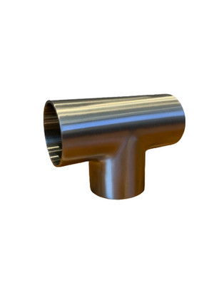 Westco Sanitary  2.5'' Weld Tee Short 304 SS