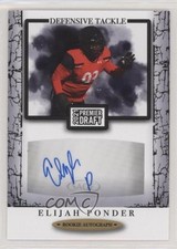 2021 Sage Premier Draft Auto Elijah Ponder #A188 Auto 0q3