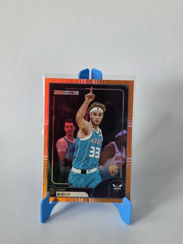 2025-26 Liam McNeeley RC Topps NBA HOOPS Orange Foil - Charlotte Hornets