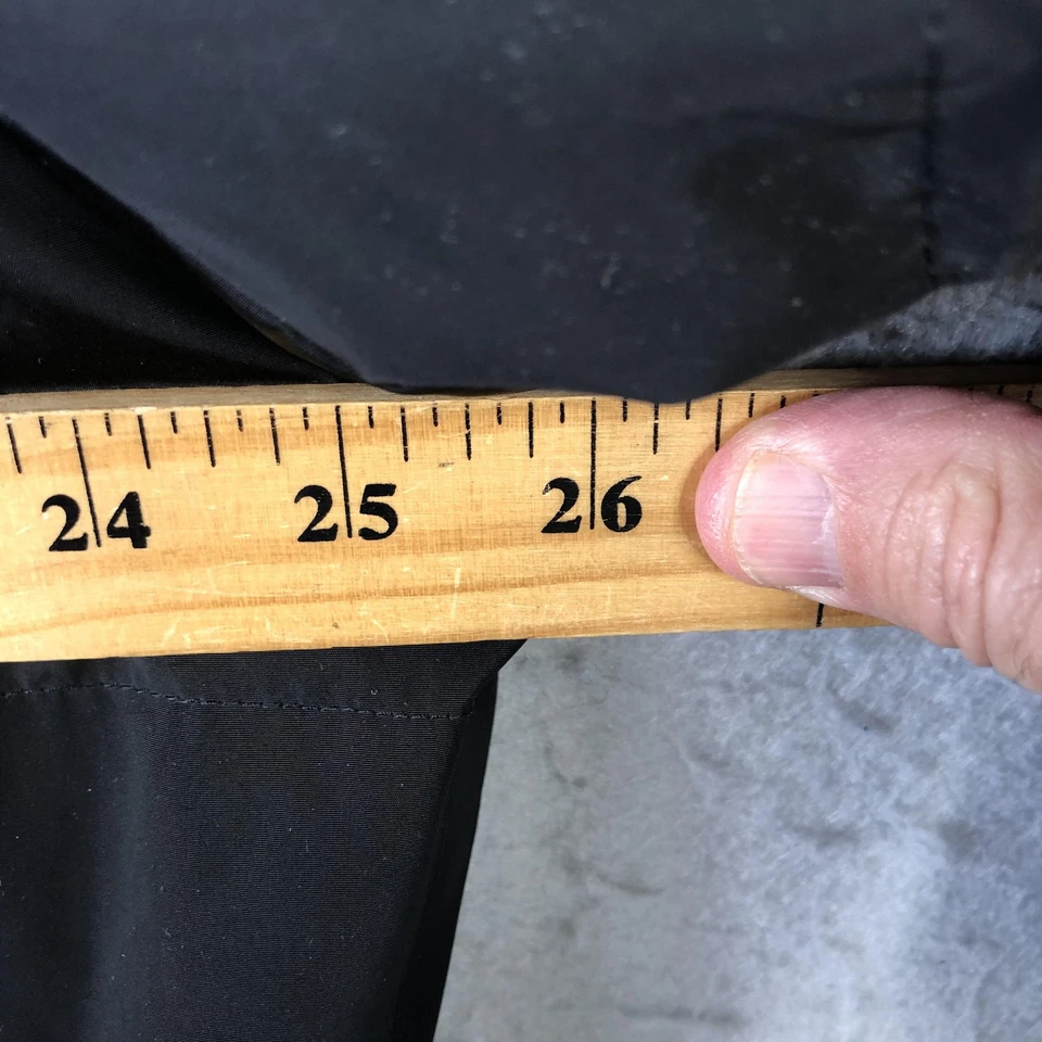 Talbots Coat Womens 3X Black Long Down Puffer Jacket Quilted Winter Warm - Image 3 of 4