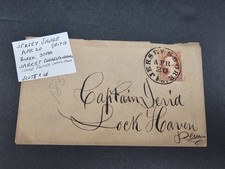 Jersey Shore Pa - April 20 Scott #25 - Captain Jarrett Correspondence Cover