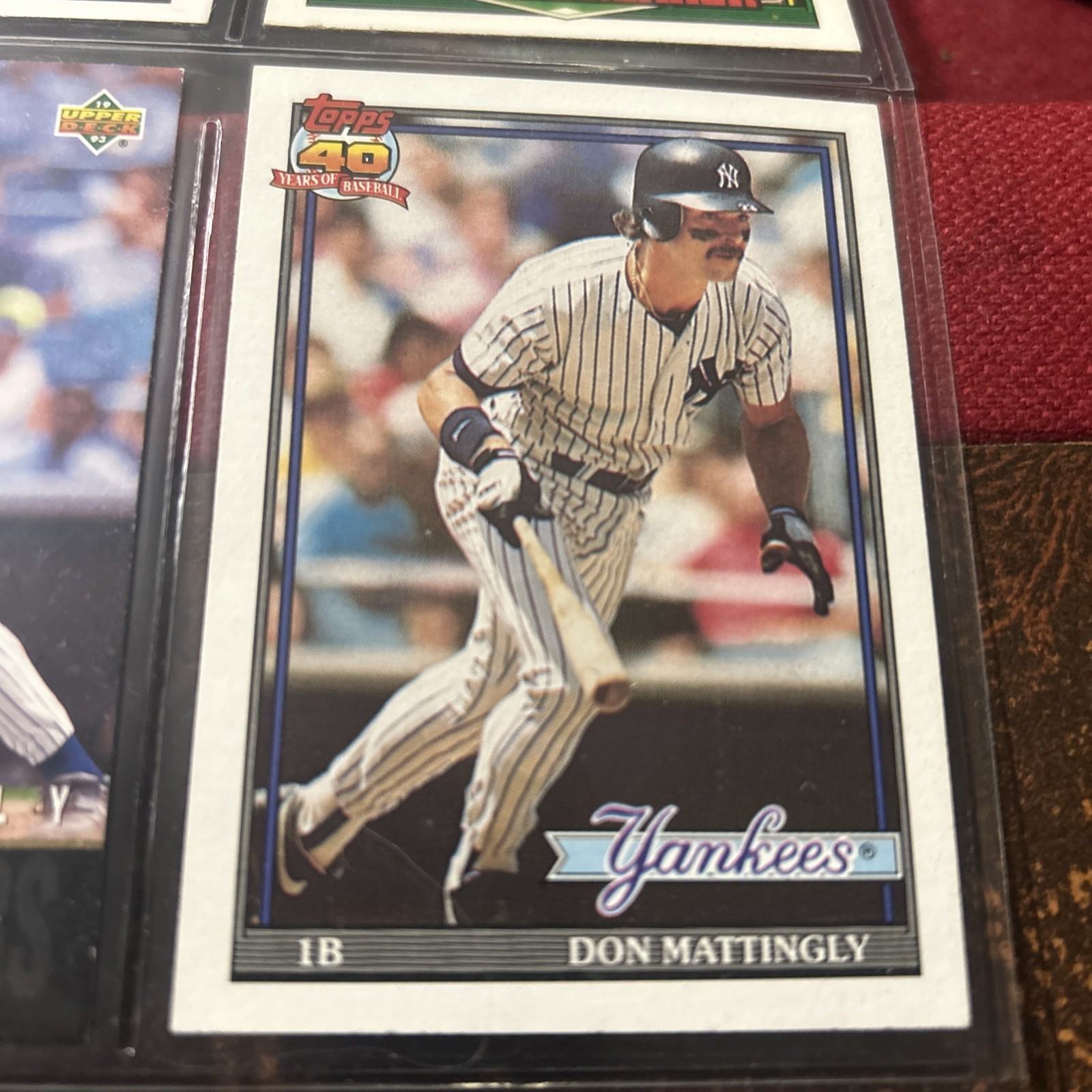 1991 TOPPS DON MATTINGLY #100 excellent condition