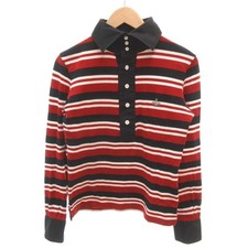 Mens Vivienne Westwood Vivienne Westwood Polo Shirt Long Sleeve Striped Pattern