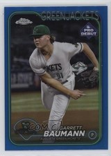 2024 Topps Pro Debut Chrome Blue Refractor /150 Garrett Baumann #PDC-4 gh4