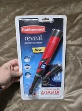 New In Plastic Rubbermade Reveal Power Scrubber