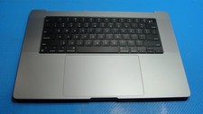 MacBook Pro 16" A2485 2021 MK1E3LL Top Case Palmrest w/Battery  Speakers Gray