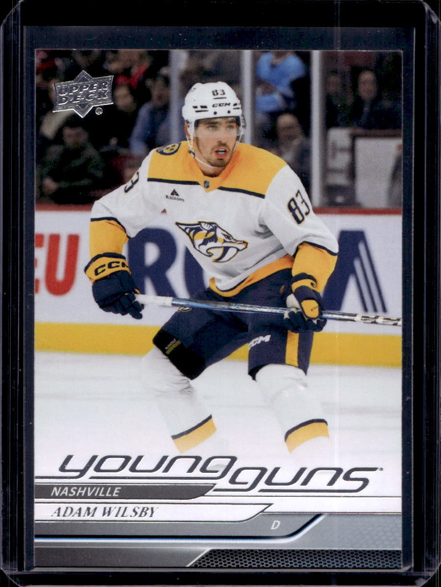 Adam Wilsby 2024-25 Upper Deck #720 Young Guns Rookie