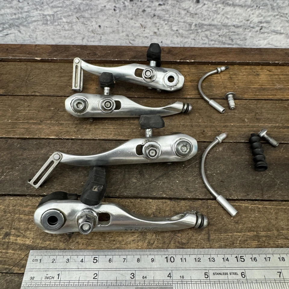 Shimano STX RC BR-MC40 Cantilever Brake Calipers Set Vintage 90s MTB Japan - Image 2 of 4