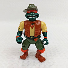 Vintage Teenage Mutant Ninja Turtle 1995 TMNT Playmates Safari Michelangelo Mike