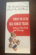 1939 FIRST DE LUXE ALL-COACH TRAIN (NY-CHICAG...