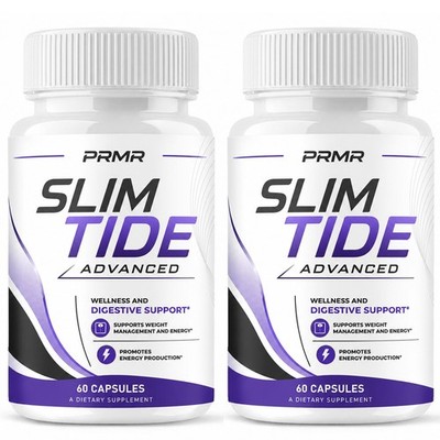 2 Pack Slim Tide Capsules Advanced Weight Management Support Metabolism SlimTide