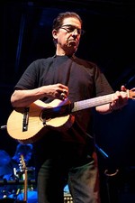 Louie Perez of Los Lobos performs live at Tipitina's on January 23- Old Photo