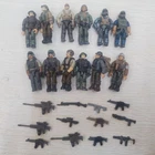 Lot  of 12pcs Mega Bloks Construx Call of Duty  Marine Mini figures