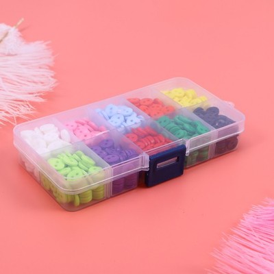  750 PCS Babyknöpfe Strickzubehör Handmade Bastelknöpfe Farbige Handwerk Annähen