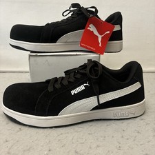 Puma Safety Iconic Suede Black Low 64.001.5 M...