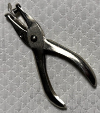 McGill Co. USA Single Hole Paper Punch 5.25 Inch Handheld Metal Plier Style