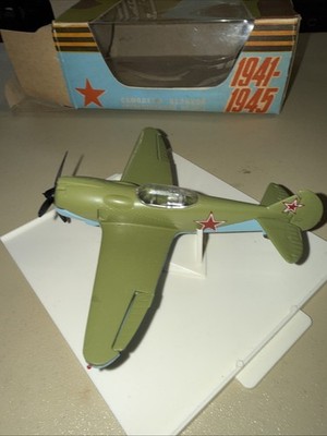 Soviet WW2  Lavochkin L-A5 Fighter Metal Model Made In USSR