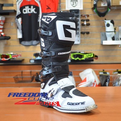 NEW Gaerne SG-12 Boots BLACK/WHITE 2174-014-008 2174-014-007