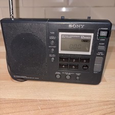 Sony ICF-SW30 Portable FM/AM/SW/MW/LW Synthesized World Radio Working Volume Low