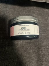 THE BODY SHOP Vitamin E Moisture Day Cream All Skin Type Large Size 3.4oz 100ml