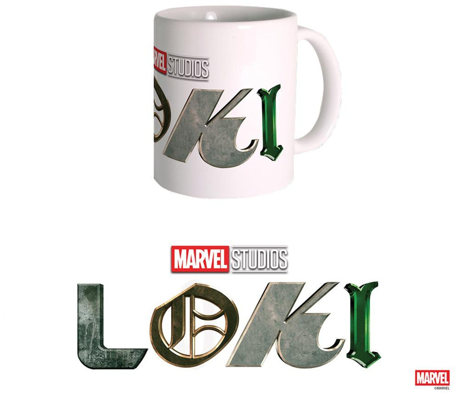 ПОЛУФАБРИКАТНОЕ ИЗДАНИЕ Marvel Loki Tasse