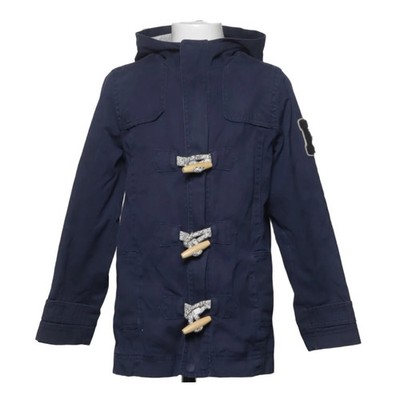 ESPRIT, Dufflecoat, Mädchen, Größe: 134, Blau/Grau, Baumwolle/Polyester #MtO