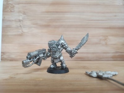 Ork Y Nob Metal Combi-Burna Burner Arm Warhammer 40k GW Conversion